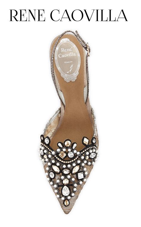 rene caovilla shoes|Designer flat shoes 